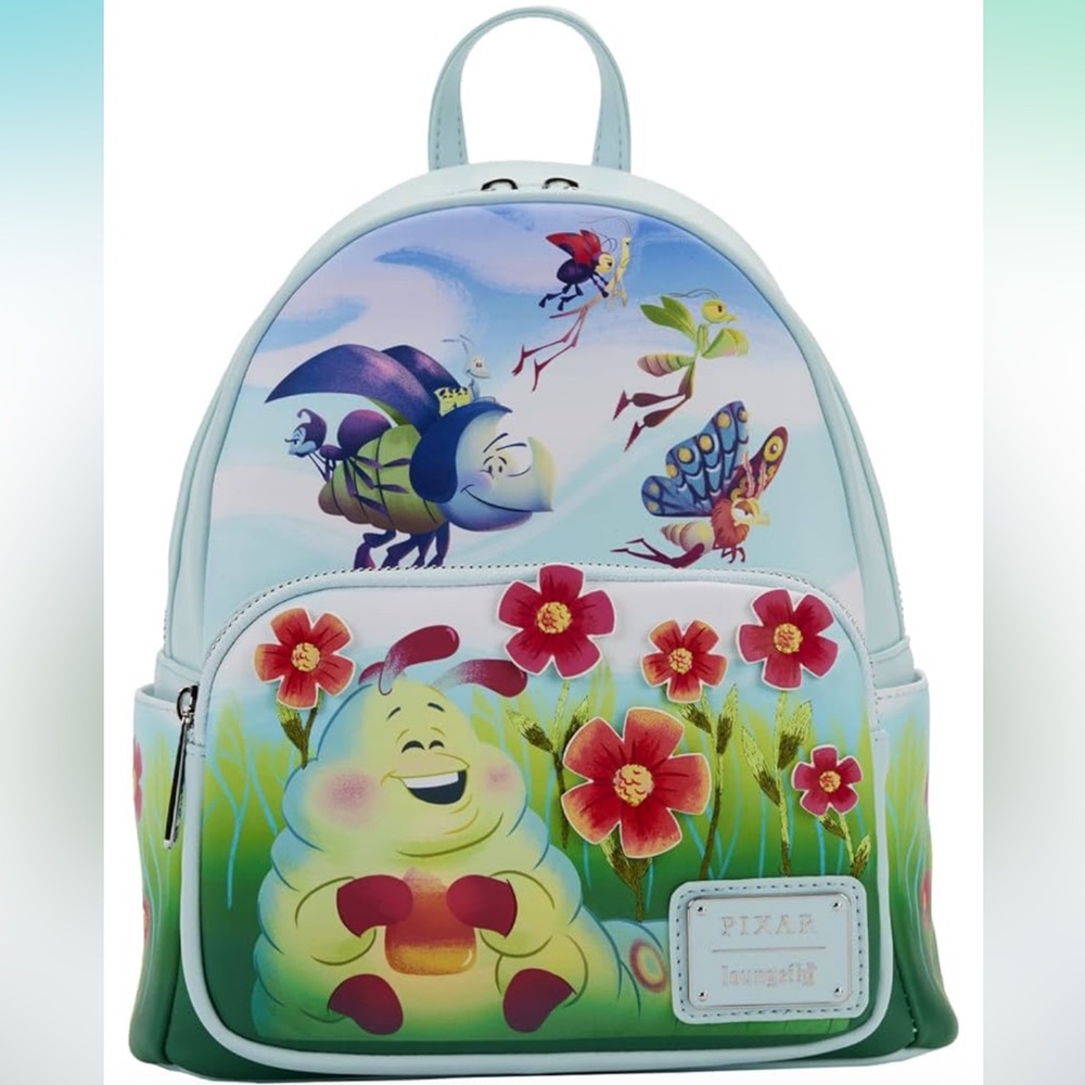 Loungefly PIXAR A BUGS LIFE EARTH DAY MINI BACKPACK